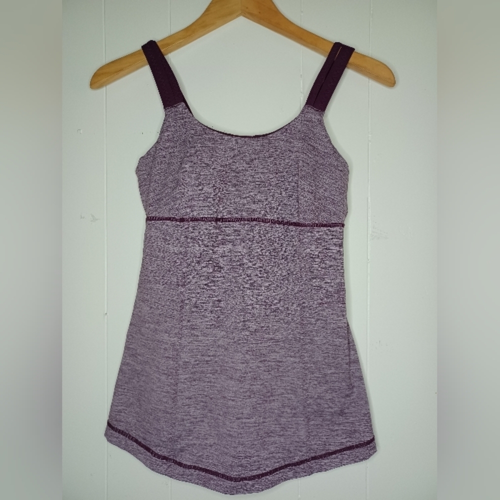 lululemon athletica Heathered Purple Camisole